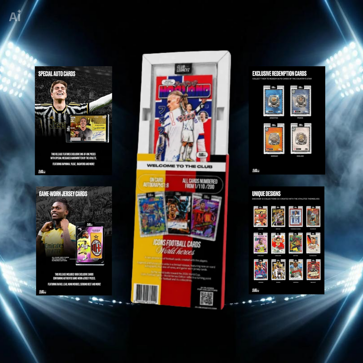 Personal-Live-Break Club Legacyz Icons World Heroes Mini Box
