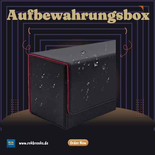 Aufbewahrungsbox Fondlife (Schwarz Rot)
