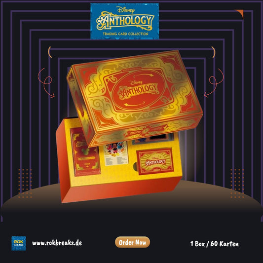 ROK Magic&Cartoons-Live-Break Panini Disney Anthology Trading Card Kollektion (1 Box) RNB